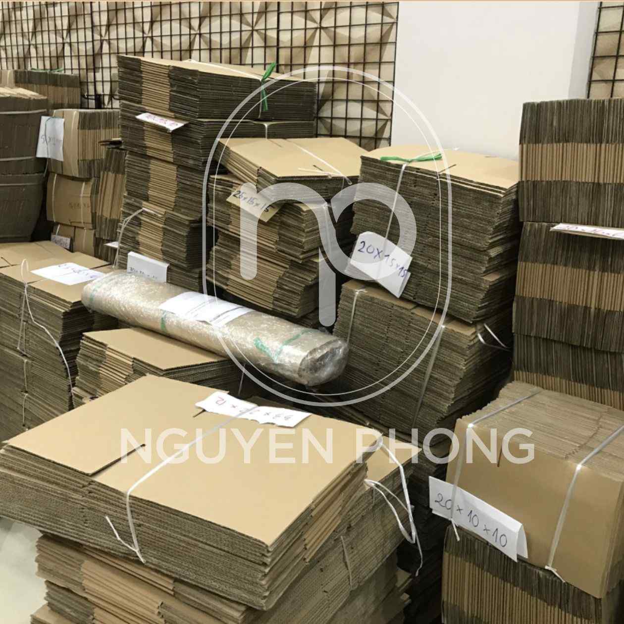 thùng carton đựng mì tôm 